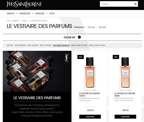 adresse yves saint laurent|site officiel yves st laurent.